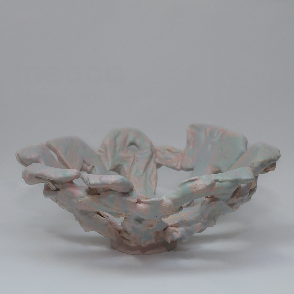 Medium Colored Open Bowl (extruder collection) - D22 x H9 cm - 20 Euro					
