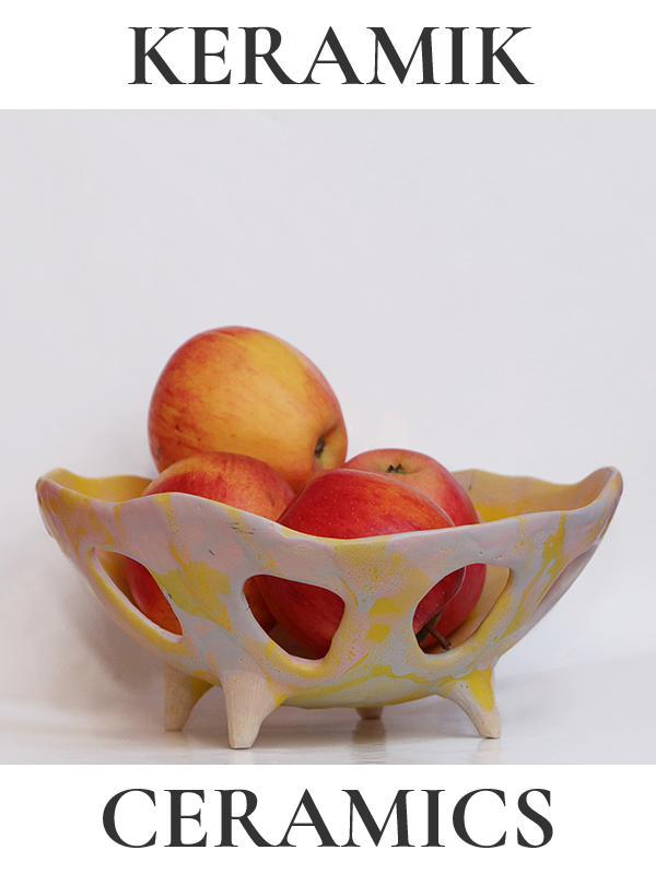 zeitgenösissche moderne abstrakte Steinzeug Keramik Obstschale Blumenvase zeitgenösissche moderne abstrakte Steinzeug Keramik Obstschale Blumenvase